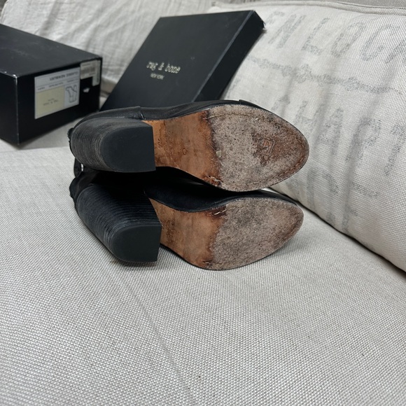 Rag & Bone Classic Newbury Leather Boots - Picture 6 of 8